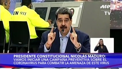 Maduro cria comissão para prevenir coronavírus na Venezuela