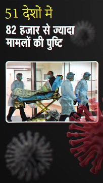 50 से ज्यादा देशों में पहुंचा वायरस, चीन में एक दिन में 44 और लोगों की मौत हुई, अन्य 10 देशों में 70 मौतें