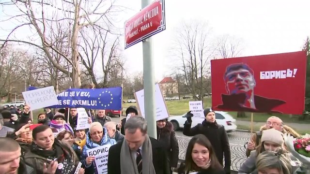 В Праге появилась площадь Бориса Немцова