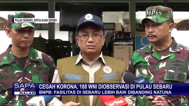 Cegah Corona, 188 WNI Diobservasi di Pulau Sebaru