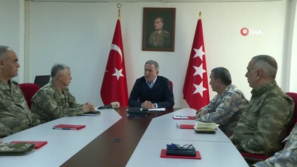 Bakan Akar'dan İdlib Açıklaması; "200’ü Aşkın Rejim Hedefi Ağır Ateş Altına Alındı"