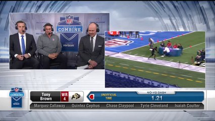 Wide Receivers Run the 40-Yard Dash at the 2020 NFL Scouting Combine - Dailymotion