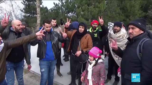 Guerre en Syrie : des centaines de migrants syriens se dirigent vers la frontière grecque