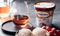 Häagen-Dazs Adds Rosé and Whiskey Flavors to Its Boozy Ice Cream Lineup