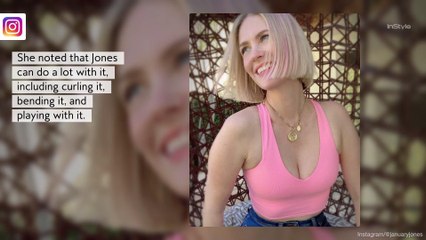 January Jones Cut Her Hair Even Shorter