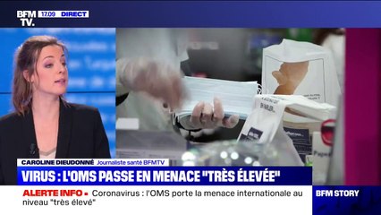 Coronavirus: l'OMS porte la menace internationale au niveau "très élevé"