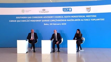 Güney Gaz Koridoru 2020 sonuna kadar tam faaliyete geçecek