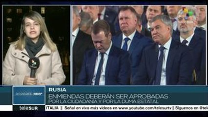 Rusia celebrará votación de enmiendas constitucionales el 22 de abril