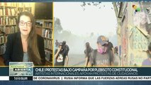 Las protestas contra Piñera llegan hasta el festival Viña del Mar