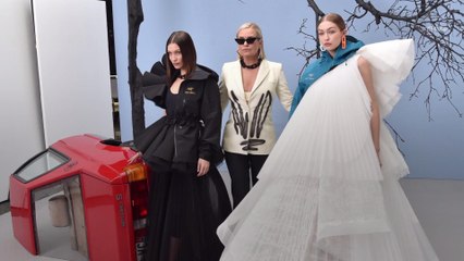 Yolanda Hadid Just Walked the Runway Alongside Gigi and Bella