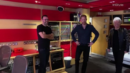 Prince Harry Visits Abbey Road Studios with Bon Jovi