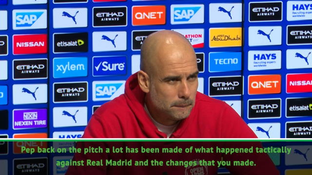 Genius or disaster? - Guardiola talks tactics