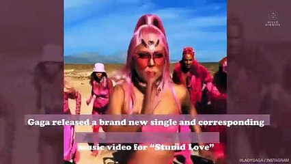 Lady Gaga is throwing a dystopian dance party in the video for her brand-new song