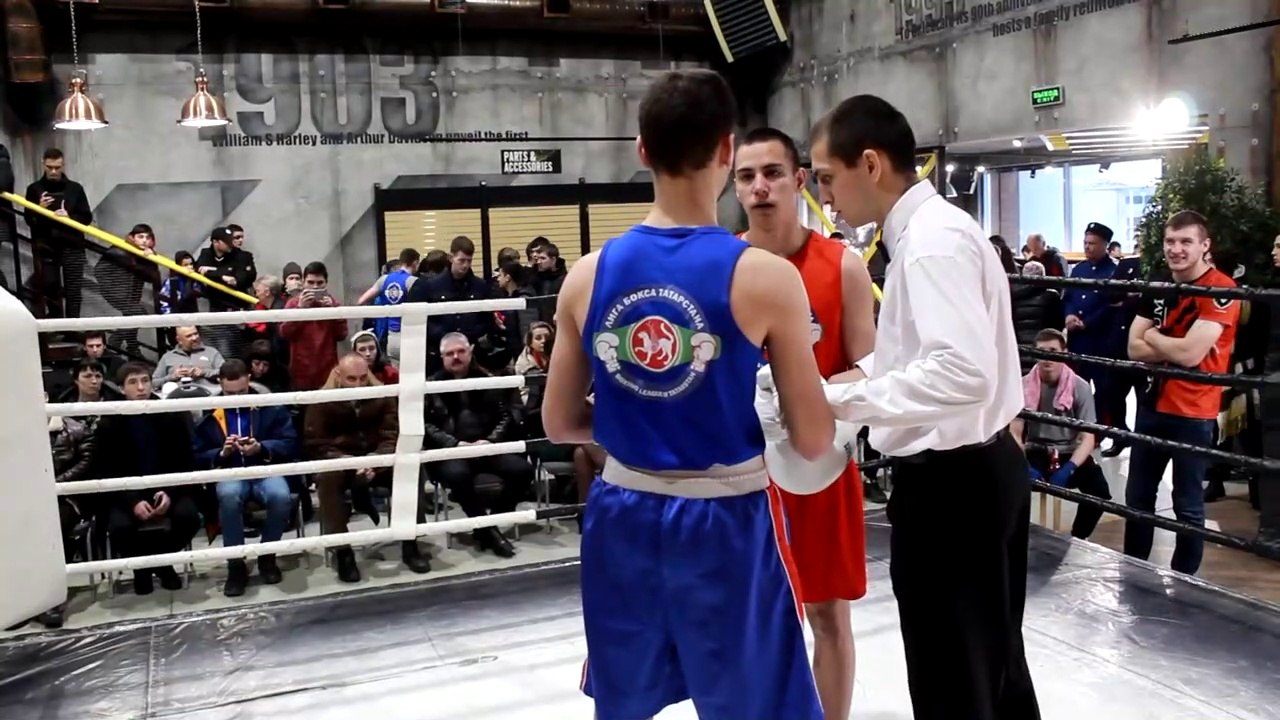 Boxing. Fight 7. Ranked fights are not professionals. Kazan 23-02-2020