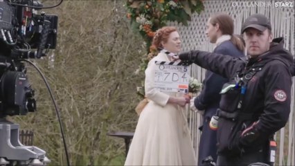 Outlander - Brianna and Roger's Wedding BTS [Sub Ita]