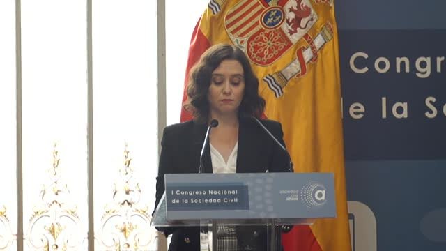 Díaz Ayuso: Estamos ante un Gobierno que ha recibido el apoyo explícito de ETA