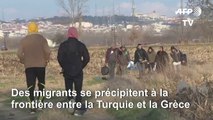 Les migrants se précipitent à la frontière entre la Grèce et la Turquie (2)