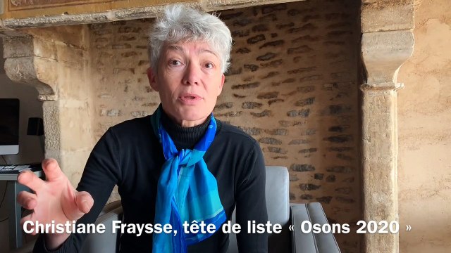 Municipales à Poitiers : Christiane Fraysse de la la liste Osons 2020 veut la gratuité des bus