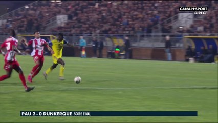 Pau s'impose 2 à 0 face à Dunkerque - National