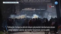 Yunanistan’dan Türkiye Sınırındaki Göçmenlere Biber Gazı