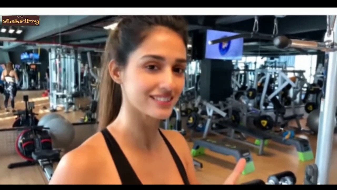 Disha Patani workout