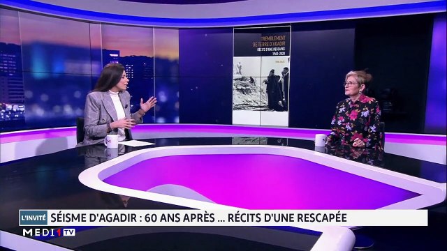 Séisme D'Agadir .. 60 ans après .. Récits d'une rescapée - 28/02/2020