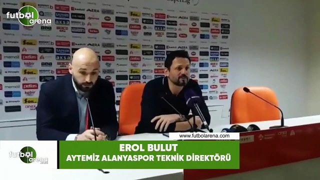 Erol Bulut: Hak ettiğimiz bir mağlubiyet oldu