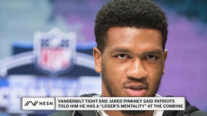 Patriots Tell NFL Draft Prospect He Has A Loser's Mentality