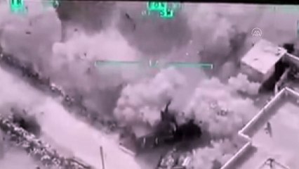 Rejim güçleri böyle vuruldu