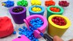 Learn Colors With Animal - ABC Song - Learn Colors with Kinetic Sand Rainbow Chocolate Cup Waffle Toys Nursery Rhymes for Kids