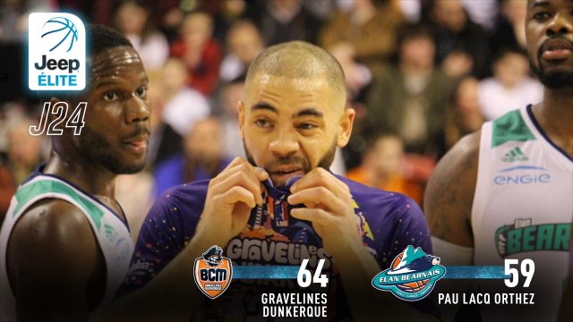 Jeep® ÉLITE : Gravelines-Dunkerque vs Pau-Lacq-Orthez (J24)