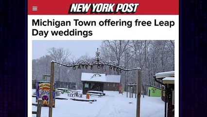 The Late Late Show With James Corden: Free Leap Day Weddings In Hell!
