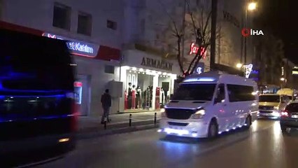 Bursa'da şehitler için birlik ve beraberlik konvoyu