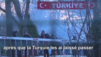 Grèce: Des centaines de migrants coincés dans le "no man's land"