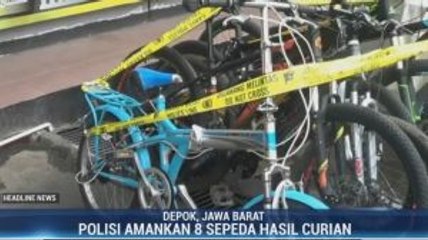 Polisi Bekuk Pencuri Sepeda Mewah di Depok