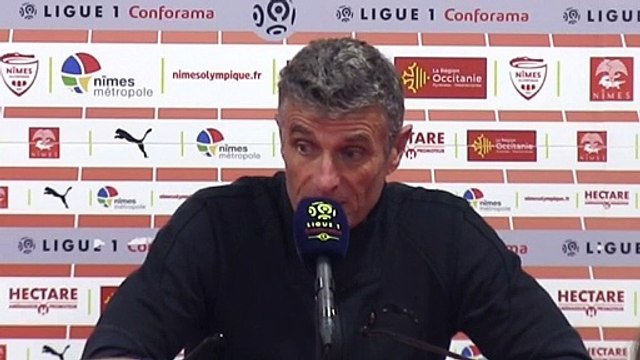 La réaction de Bernard Blaquart après Nîmes-OM (1-3)
