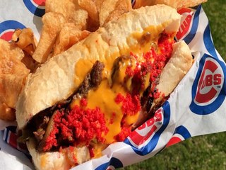 FLAMIN' HOT CHEETOS CHEESESTEAK! Cubs 2020 Spring Training Menu - ABC15 Digital
