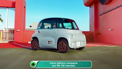 Carro elétrico compacto por R$ 100 mensais