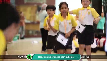 Robô ensina crianças com autismo