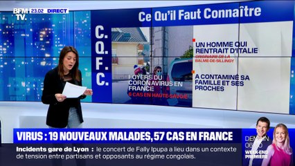 Download Video: Coronavirus: 19 nouveaux malades, 57 cas en France - 28/02