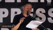 Nato Reyes slams how the Duterte administration silences dissent