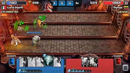 Partida del Dia VS fienas / "CASTLE CRUSH"