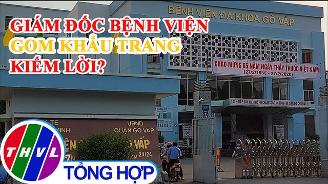 Đình chỉ công tác và chức vụ giám đốc bệnh viện nghi đầu cơ khẩu trang