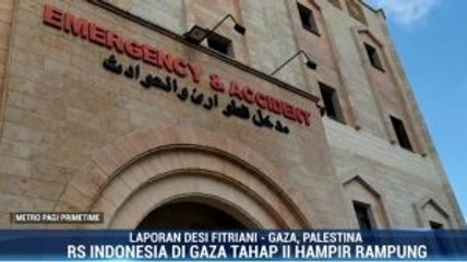 MER-C akan Bangun RS Indonesia Tahap Ketiga di Gaza