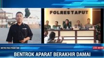 Bentrokan antara TNI-Polri di Tapanuli Utara Berakhir Damai