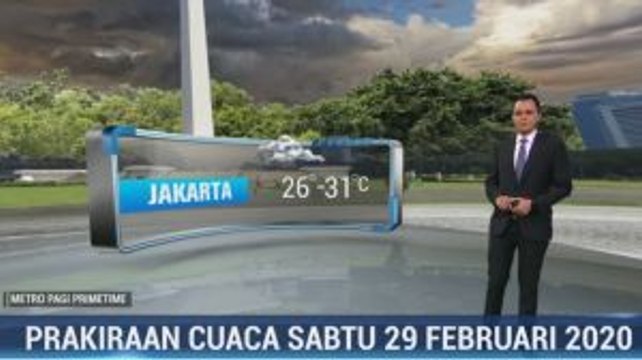 Prakiraan Cuaca Sabtu 29 Februari 2020