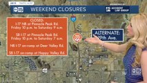 Weekend construction: 5 freeway closures to know about