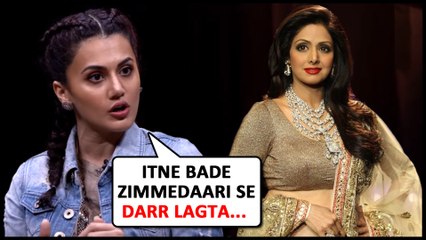 Taapsee Pannu Speaks About Her COMPARISON With Sridevi, Gives EPIC Reaction