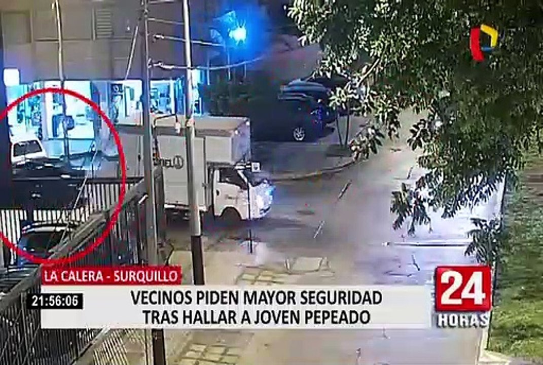 Surquillo: vecinos piden más seguridad tras hallazgo de joven dopado