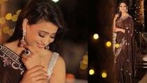 Shweta Tiwari Looks Damn Glamorous In Saree At Her Brother's Reception; Watch Video | Boldsky